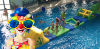 „Manege frei“ im Freizeitbad