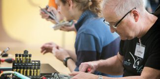 Das Reparier-Café zu Gast in Jena-Nord