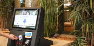 Am Eingang Entspannungsmodus an