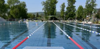 Frühschwimmen jetzt wieder unter freiem Himmel im Ostbad
