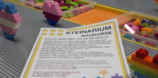 Education Center des Steinarium startet mit Klemmbaustein-Kursen in der Goethe Galerie
