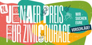 Jena sucht Mutige: der 24. Preis für Jenaer Zivilcourage