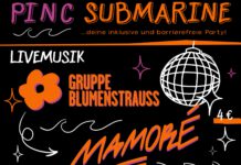 Pinc Submarine: Inklusive Party mit Mamoré