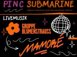 Pinc Submarine: Inklusive Party mit Mamoré
