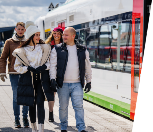 Die Region zur Weihnachtszeit mit der Erfurter Bahn entdecken