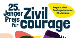 Der Jenaer Preis für Zivilcourage wird 25!