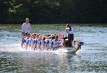 Drachenboot-Sprint am Schleichersee