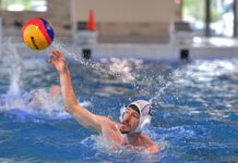 Wasserballturnier in der Sportschwimmhalle am Sonntag